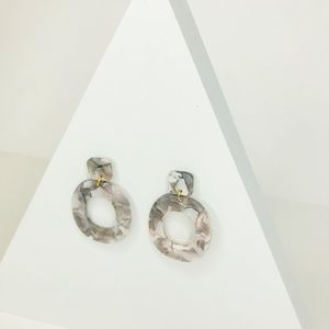 CLOSET REHAB Jewelry - 🆑 Small Oval Drops in Gray CLOSET REHAB Jewelry - 🆑 Small Oval Drops in Gray